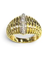 Anillo Mandile 1922 Mujer Erosioni in Plata RZB127764